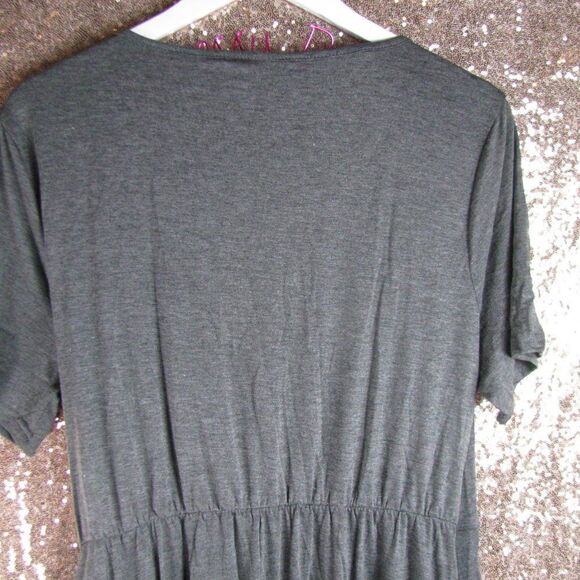 NWT BloomChic gray wrap dress 14/XL - Picture 10 of 11